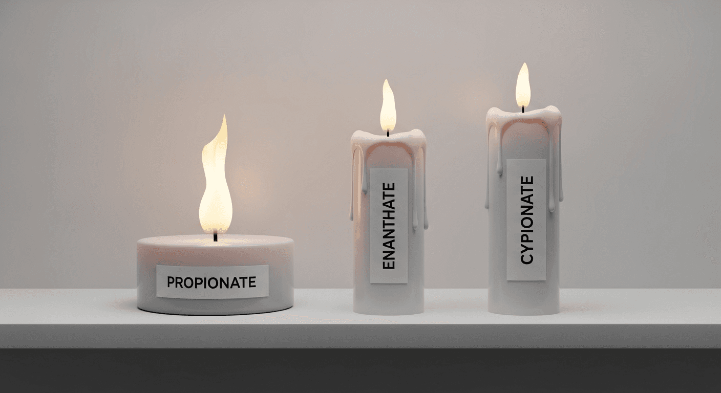 Testosterone Cypionate vs. Enanthate vs. Propionate